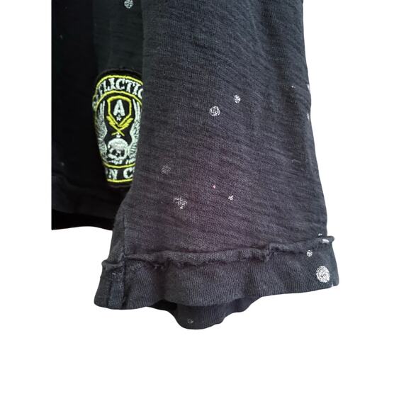 Affliction American Customs Motor Co Skull Long Sleeve T-Shirt size Medium - Picture 5 of 12